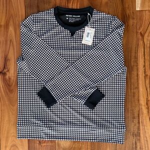 NWT Peter Millar Women’s Birdie Sport Performance Fabric Sweatshirt MEDIUM